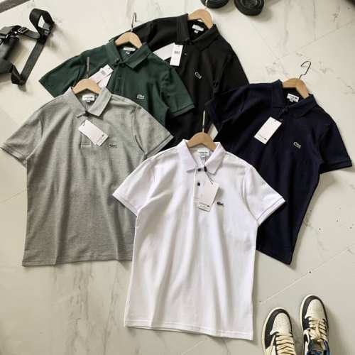 长期款不下架 Lacoste 法国鳄鱼 五色齐发 经典Polo系列来袭。2025 春夏全新系列 四季男生 女生衣橱必备，5色整单来袭！这款版型说下区别以往版型，