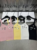 新品上线 款号:25895# #香香珠片吊带实拍图