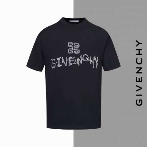 款号#Z2 纪梵希刺绣图标字母圆领短袖 Givenchy 官网一致款式 面料：32支双纱280克纯棉面料 同缸同色织染螺纹 颜色一致 工艺：进口机器万针饱满刺绣