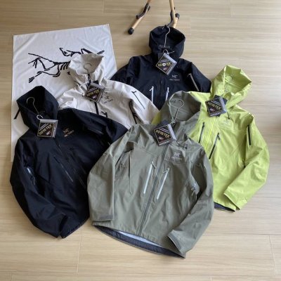 470 代购级别Arcteryx 始祖鸟Alpha Sv 六代登山连帽透气户外防风防水硬壳冲锋衣外套 6代全新硬壳冲锋衣夹克，Gtx 户外防水硬壳向导级冲锋衣，