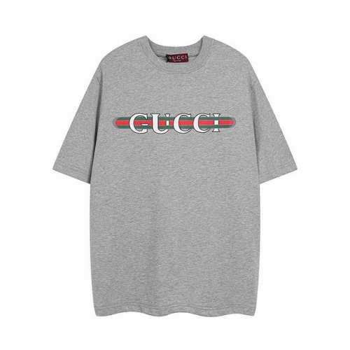 p120 gucci古奇2024春夏腰带经典印花圆领短袖T恤采用260克双纱精棉，衣服偏厚使整体高透气和柔软性，高版本，三标齐全！男女同款采用24S特纺紧密棉面