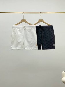 官网1:1，大货到位了， Mlb官方男女情侣暗纹老花运动短裤 纯色百搭24夏季新款Mlb官方男女情侣暗纹老花运动短裤纯色百搭24夏季新款Smm91 Smm01