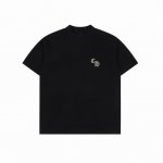 Chrome Hearts 克罗心 小标刺绣短袖T恤 采用直喷进口机器印花 五金辅料均开磨定制 正确配置 黑色2025克罗心正品包装 克定制定染双纱棉 版型大