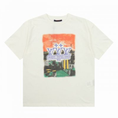 Louis Vuitton 路易威登 屋顶晚霞烫钻短袖 尺码：Xs-L
