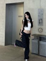 上新 Drew House 24Ss 贾斯汀比伯同款满印弹幕高街水洗牛仔裤- color 黑 size 28 30 32 34 36 对应尺码S-Xxl