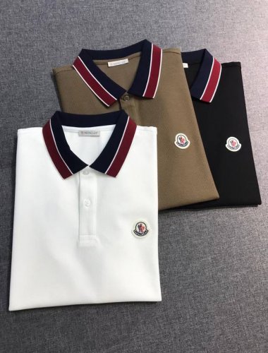 新品 Mon家高端男士商务休闲珠地棉翻领Polo衫，顶级贸易公司货，白金级品相，25年春夏新品，独家售卖！！ 极符合 Mon 家美学基调的一款马球衫，造型设计画