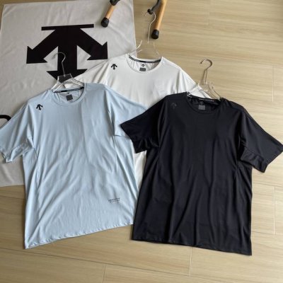 主图 专柜同款Descente 迪桑特三色夏季圆领综训运动健身科技防臭吸湿速干透气短袖T恤夏季 Descente迪桑特跑步运动健身男士透气F360 Run系列