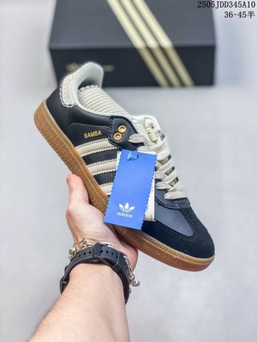 真标阿迪达斯三叶草Adidas Originals Samba Og 桑巴舞系列绅士德训足球风百搭低帮休闲运动板鞋 尺码:36 36.5 37 38 38.5