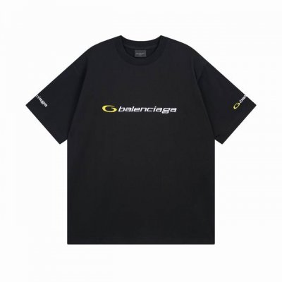 Balenciaga 巴黎世家2025 Ss 新款字母Logo刺绣短袖T恤 本市场No.1的质量 真正天花板品质 全部原版开发注意细节图 避免被盗图商家混发 正