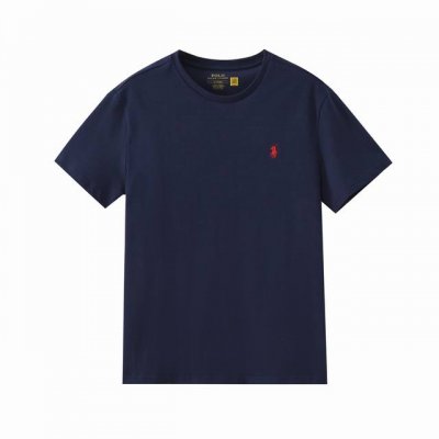 新品上新！ 拉夫劳伦新款经典小马刺绣圆领T恤，男女同款，32支纯棉230亲水双纱面料，相比普通纯棉面料更加柔软舒适，相比原版面料做了升级，原版只有180克，版型
