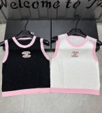 新品上线 款号:27597# #香香Logo亮片背心