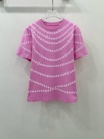 Chan*L 25新款圆领气泡链条T恤 暗藏Logo 独家高版出品！采用克重纯棉制成 略带有弹力 呈现显瘦视觉效果 品牌自带的时尚感立现 随心打造减龄风格 单穿
