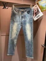 Lv 2025Ss新款牛仔裤，定制全套五金，全新品牌设计工艺，做工精细，细节完美，高版本 码数：28-38 无35.37