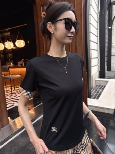B家B家新款圆领短袖T恤 款号:62135 黑色 白色 杏色 宝蓝色 s-M-L-Xl-Xxl