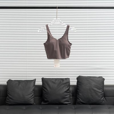 工厂p直供 Lululemon丨露露乐檬U型运动文胸 配色：浅连灰 尺码：2 4 6 8 10 12