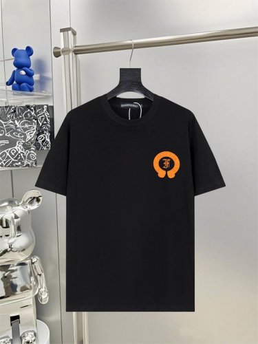 克罗星 25Ss新款短袖 最高版本重工艺经典刺绣Logo图案 高标准定制 上身非常有型 客供进口高档280克纯棉面料质感非常细腻 细节工艺精湛考究 塑造性极高的