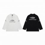 款M727 巴黎 Balenciaga新款Blcg 巴黎世家滑雪系列长袖爆款Skiwear最新系列深V长袖T 足够廓形！春夏可单穿无压力，冬天可以在里面套一件T