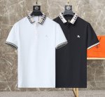 p210 巴宝莉 2025夏季男士新款翻领短袖Polo衫，定制面料 透气舒适度高，细节无可挑剔，品牌元素设计理念，体现高品质。手感细腻柔软！呈现休闲裁剪，上身版
