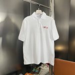 市场独家纯原 Dior 迪奥2025Ss夏季新款刺绣Cd翻领polo衫T恤 原版面料高版本高品质 网红明星同款 50支双精梳丝光棉小蜂窝朱地定制面料 3M无缝胸