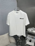 Chanel香奈儿 2025Ss春夏最新款短袖T恤出货啦 2025新款T恤 高版本专用面料 高克重 260G 纯棉面料 上身舒适不失挺阔 针脚刺绣工艺 数字印花