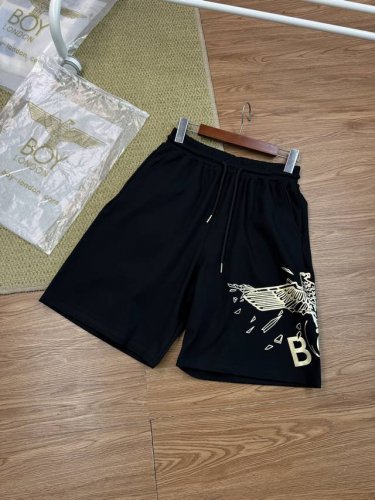 高品质 Boy London 刺绣金标老鹰全新限定立体喷砂烫金百搭卫裤 高品质烫金印花，推荐情侣款，人气单品甄选360克天丝罗马面料 定织环烘水洗配色螺纹 平车
