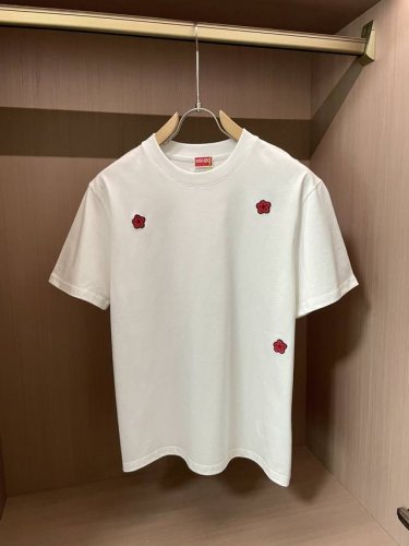 Kenzo 官网同款 官网同款 官网同款 重磅推荐！2025Ss夏装新品 专柜在售 最新系列图案Logo短袖T恤 必须人手一件的节奏！进口顶极丝光面料，极为亲肤