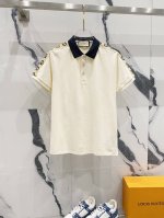Gucci 古驰 翻领polo衫 经典双G织带拼接手袖Logo设计 官方同步 商务首选 时尚个性 百搭潮流 纯原品质 原版面料 吊牌 领标 水洗麦 三标齐全 颜