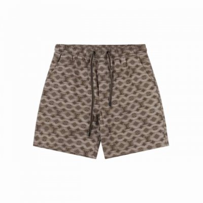 louis Vuitton 路易威登 模糊字母满印短裤 面料采用定制梭织面料，对照原版做丝滑超柔处理，布面肌理股线清晰明显，垂感一级棒，做工精致都到达外贸出口标