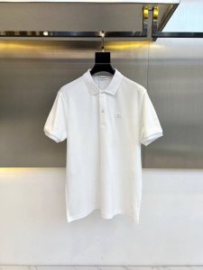 ferragam菲拉格慕、 2025S夏季新品，设计时尚Polo衫，客供进口顶级100%驻地丝光棉制成，面料质地轻薄，具有优越的防皱性与耐久性，着穿冰丝爽滑，如