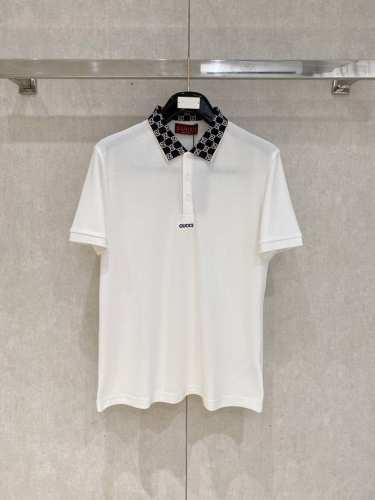 g家 2025春夏新款男士短袖Polo衫，品牌最新设计元素！既不单调也不复杂,恰到好处的展现品味！客供顶级定制珠地棉面料！舒适吸汗透气根本不在话下,面料独具的高