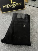 oc-660 Lv 路易威登凹凸立体压花高弹长裤 23Ss驴家最新超柔牛仔长裤 驴家顶级用料超柔高棉水洗牛仔面料每一件水洗费用高达常规工艺三倍之多 触感极致细腻
