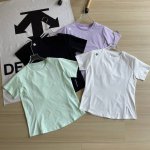主图 高版本高品质 Descente 迪桑特专柜同款女款马卡龙色系四色齐发短袖圆领T恤 全身做了裁剪拼接 做工超级复杂 还原专柜可随意对比 硅胶Logo 束腰修