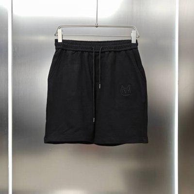 蒙口 Moncler 2025春夏新款短裤五分裤！ 定制专属400克重毛圈布纯棉面料 立体绣刺绣Logo工艺设计 颜色：黑色 尺码：S-2Xl