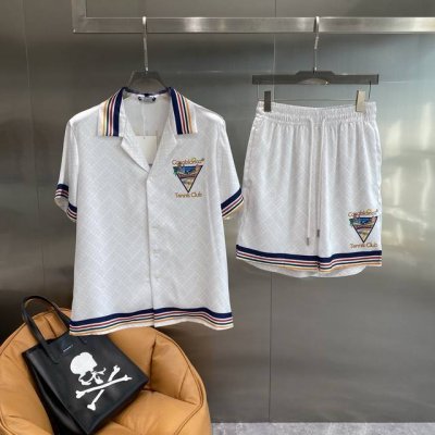 卡瓦家 休闲睡衣套装 高订天绸丝面料升级工艺升级 家居服 高定俄罗丝面料亲肤轻柔舒适 家居必备 真丝产品切勿机洗，建议： 手洗或者洗衣袋洗 码数：M-3Xl 隔
