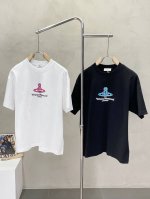 Vivienne Westwood西太后独家专供新款原单男士休闲短袖 高端定制 高端版本 时尚百搭爆款进口面料 手感超柔软细腻 穿着亲肤舒适 高端精品 代工厂p