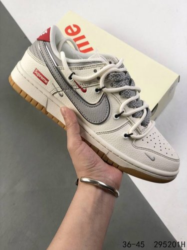 公司级带半码 耐克Nike Sb Dunk Low 联名 绑绳绑带 复古低帮休闲运动滑板板鞋 采用脚感柔软舒适Zoomair气垫 有效吸收滑板等极限运动在落地时