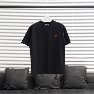 工厂p直供 Lululemon丨露露乐檬小标刺绣短袖T恤 配色：黑色 尺码 尺码：S-Xxl
