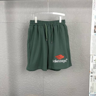 款号 A48 bal 巴黎世家 M标刺绣Logo短裤 精美印花工艺 面料采用纯棉毛圈400克厚实面料 上身效果宽松休闲 潮流大版型 三标齐全 男女同款 尺码: