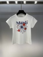 独家首发原单品质 Mar*25 新款雏菊花朵Logo字母图案印花修身短款圆领短袖T恤！时尚潮流必备 单穿内搭都！均码