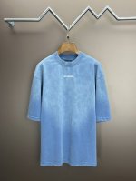 p100 高端品质【巴黎世家Balenciaga】 原版高克重双纱纯棉面料 重工艺绣花、抄色，手感滑爽 L极度舒适体验 十足的高级感，都保持奢华高贵的特有的视觉