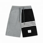 120 Thom Browne 2023Ss新款针织短裤，定制面料采用威化布织法，提花针织工艺，版型紧致立体，4杠拼接，定制裤绳五金质感强，顺滑，上身舒适透气，