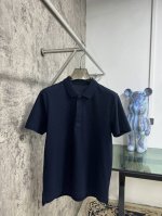 上新 25Ss L家早春新款起脚色织Polo 原版定制 进口纱线色染 经典百搭 码数48-56Jb16