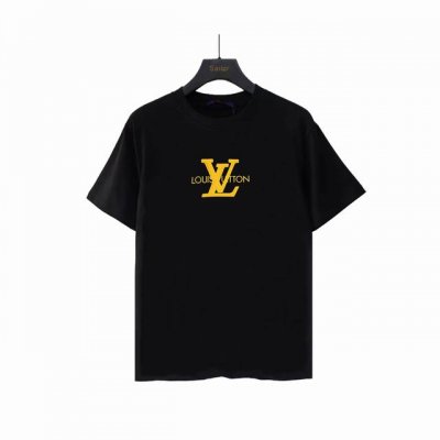 实拍细节图+尺码表 Louis Vuitton路易威登字母硅胶立体凹凸设计短袖 最高版本！定制面料290克100%双纱棉！字母硅胶立体凹凸工艺设计！ 辅料：开模