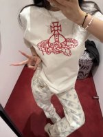 新款 最新Vivi 25New 西太后蛇年限定T恤 颜色 白 粉 尺码 Sml
