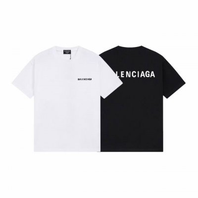 款号：G2177 2025 Balenciaga巴黎世家金属质感胶带 Logo印花短袖 宽松版型 采用260克精梳棉双纱 从面料到辅料全部三标齐全跟足Zp 进口