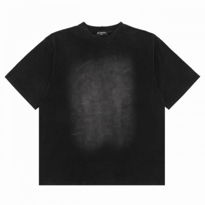 balenciaga巴黎世家 水洗满印字母印花圆领T恤 size S-L