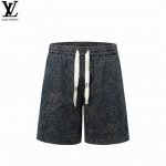 Louis Vuitton 路易威登 添柏岚联名蔓藤刺绣花纹缝线金线牛仔短裤 继绿松石系列之后拿到的Timberland联名牛仔 Louis Vuitton 采