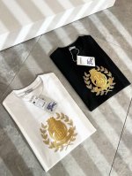 Burber*Y巴*莉2025春夏新品短袖休闲套装，重磅来袭，最近比较火热的环保纯棉面料制作而成，高端户外运动休闲系列，非常火热运动风潮！Bur最新研发的特殊材