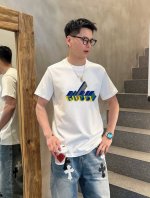Gucci 古奇 2025春夏新品 三标齐全 圆领丝光棉短袖T恤 好货不用过多介绍 看细节 专柜码数：M-Xxxl 175 140建议L