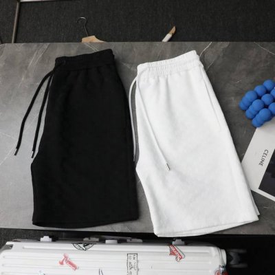 顶级复刻 高端定制 Louis Vuitton 路易威登 新款经典满身毛巾提花冰感休闲短裤五分裤 款号: L5003 颜色: 黑色 白色 购入原版开模打造，全套